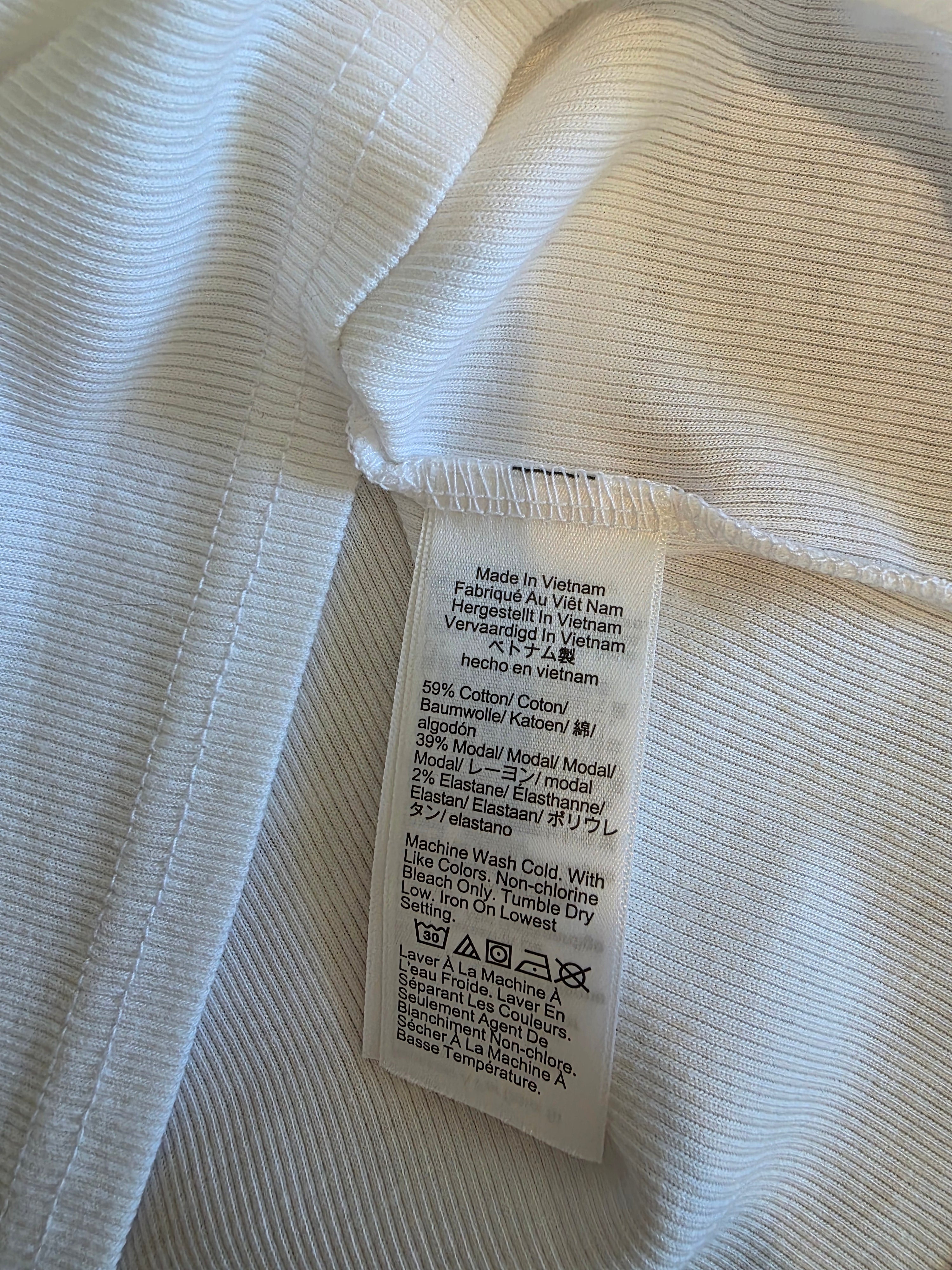 J.Crew Ribbed Boatneck Tee (S)