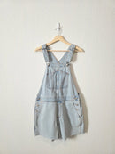 Light Wash Denim Shortalls (M)