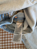 Light Wash Denim Shortalls (M)
