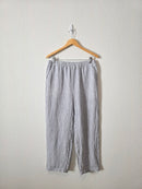 Quince Striped Linen Straight Pants (M)