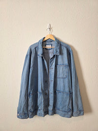Denim Button Up Chore Jacket (XXL)