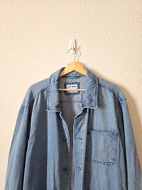 Denim Button Up Chore Jacket (XXL)