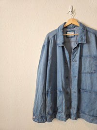Denim Button Up Chore Jacket (XXL)