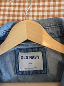 Denim Button Up Chore Jacket (XXL)