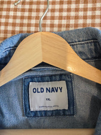 Denim Button Up Chore Jacket (XXL)