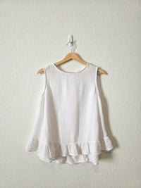 Grade & Gather Cotton Gauze Tank (S)