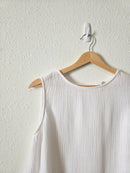 Grade & Gather Cotton Gauze Tank (S)