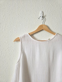 Grade & Gather Cotton Gauze Tank (S)