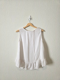 Grade & Gather Cotton Gauze Tank (S)