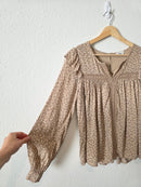 In Loom Dainty Floral Top (S)