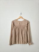In Loom Dainty Floral Top (S)