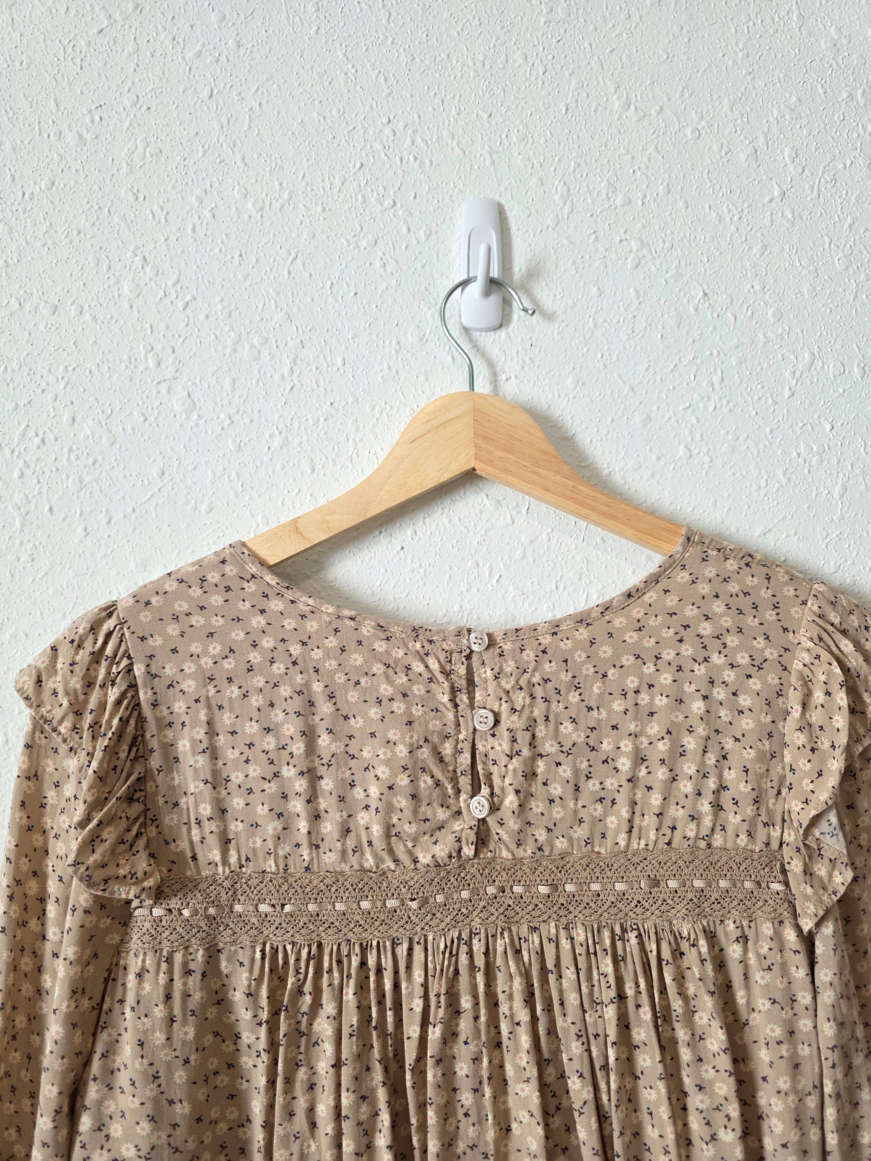In Loom Dainty Floral Top (S)