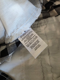 Loft Gingham Wide Leg Pants (M)