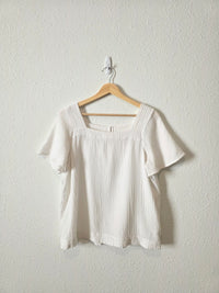Madewell Cotton Gauze Top (M)
