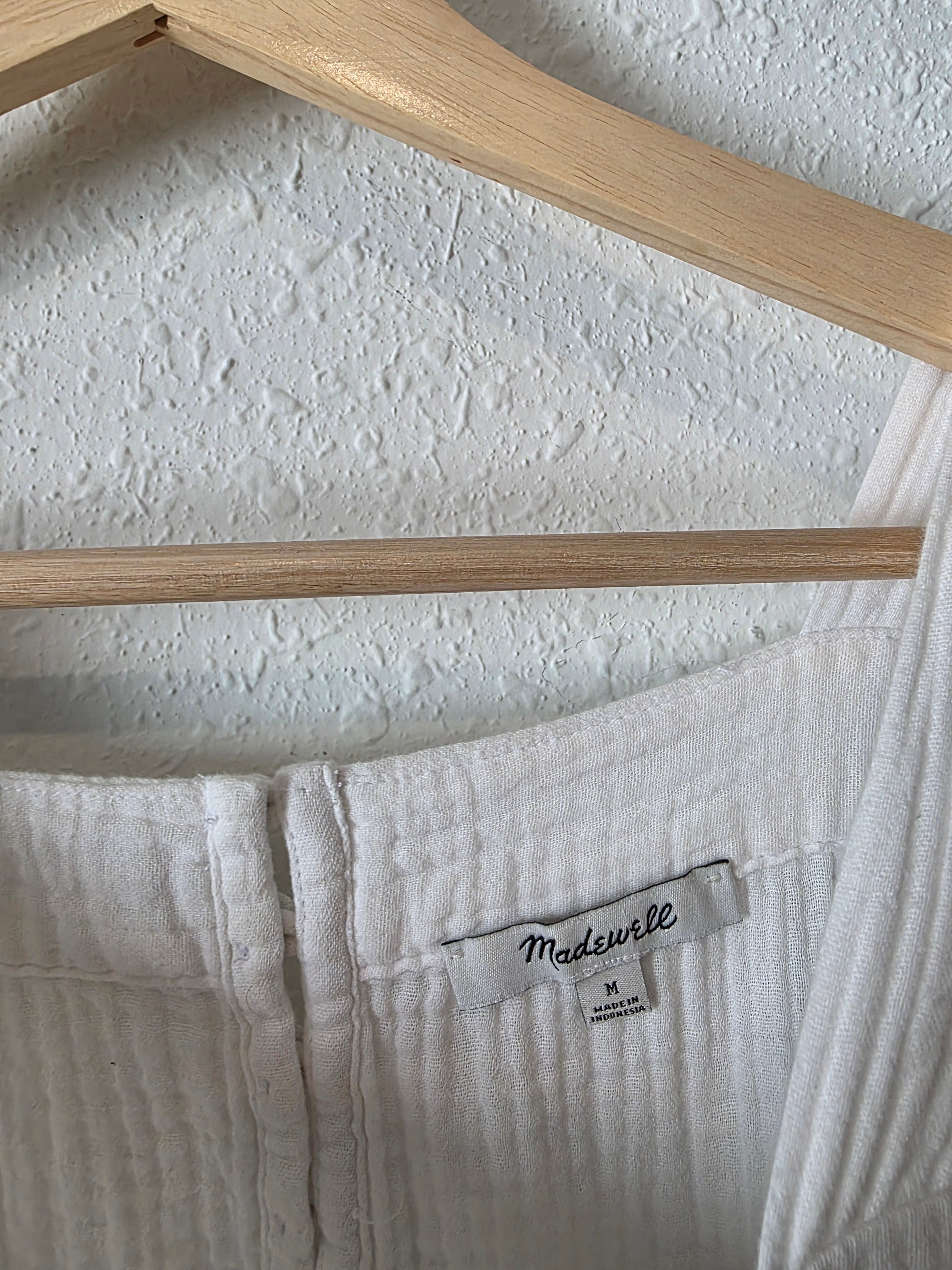 Madewell Cotton Gauze Top (M)