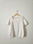 Madewell Cotton Gauze Top (M)