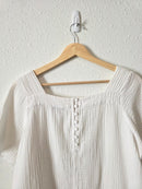 Madewell Cotton Gauze Top (M)