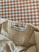 Abercrombie Crop Linen Blend Tank (XS)