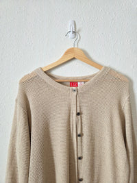 Vintage Cotton Linen Cardigan (MP)