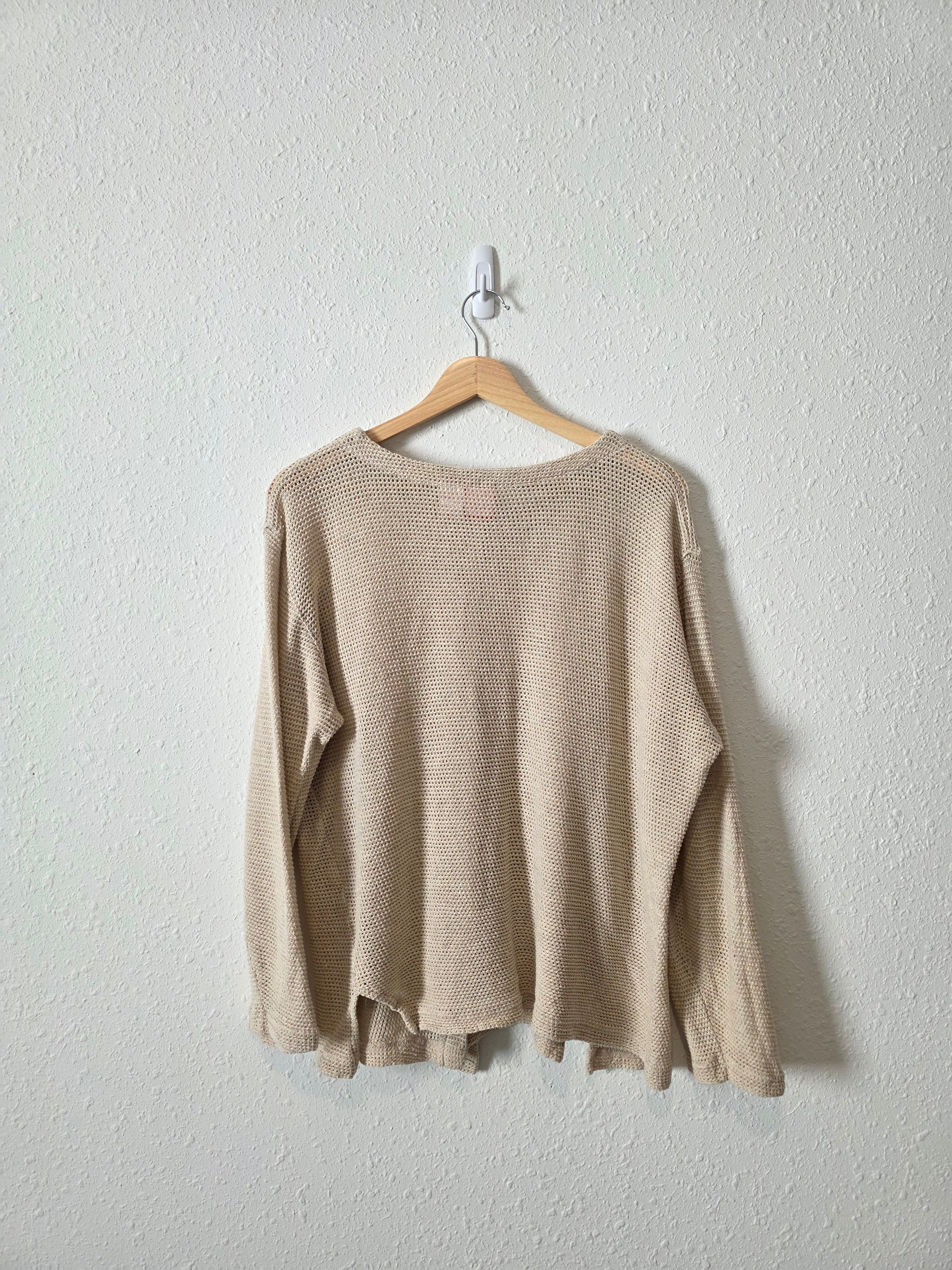 Vintage Cotton Linen Cardigan (MP)