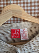 Vintage Cotton Linen Cardigan (MP)