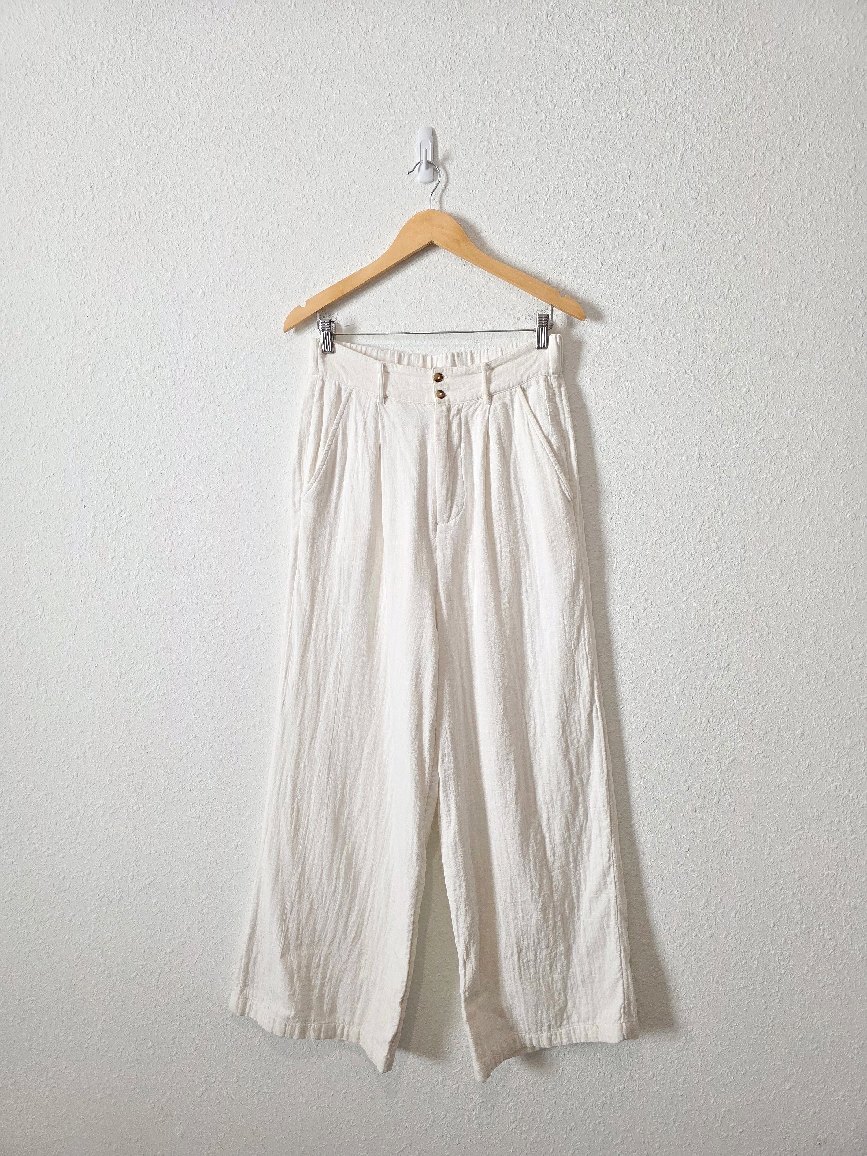Billabong Wide Leg Cotton Pants (M)