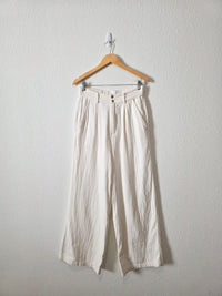 Billabong Wide Leg Cotton Pants (M)