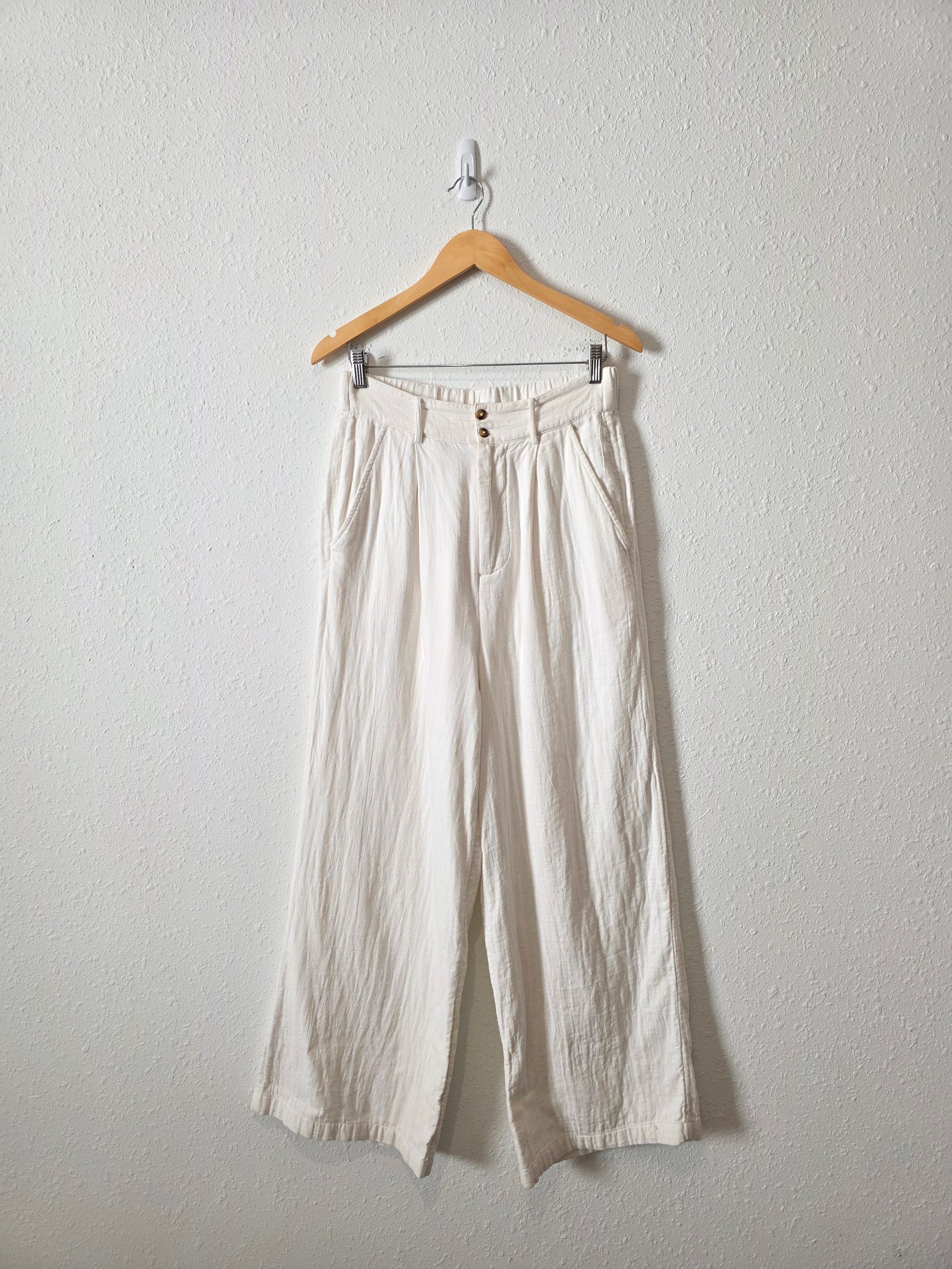 Billabong Wide Leg Cotton Pants (M)