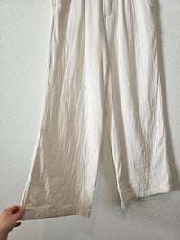 Billabong Wide Leg Cotton Pants (M)