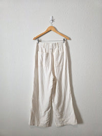 Billabong Wide Leg Cotton Pants (M)