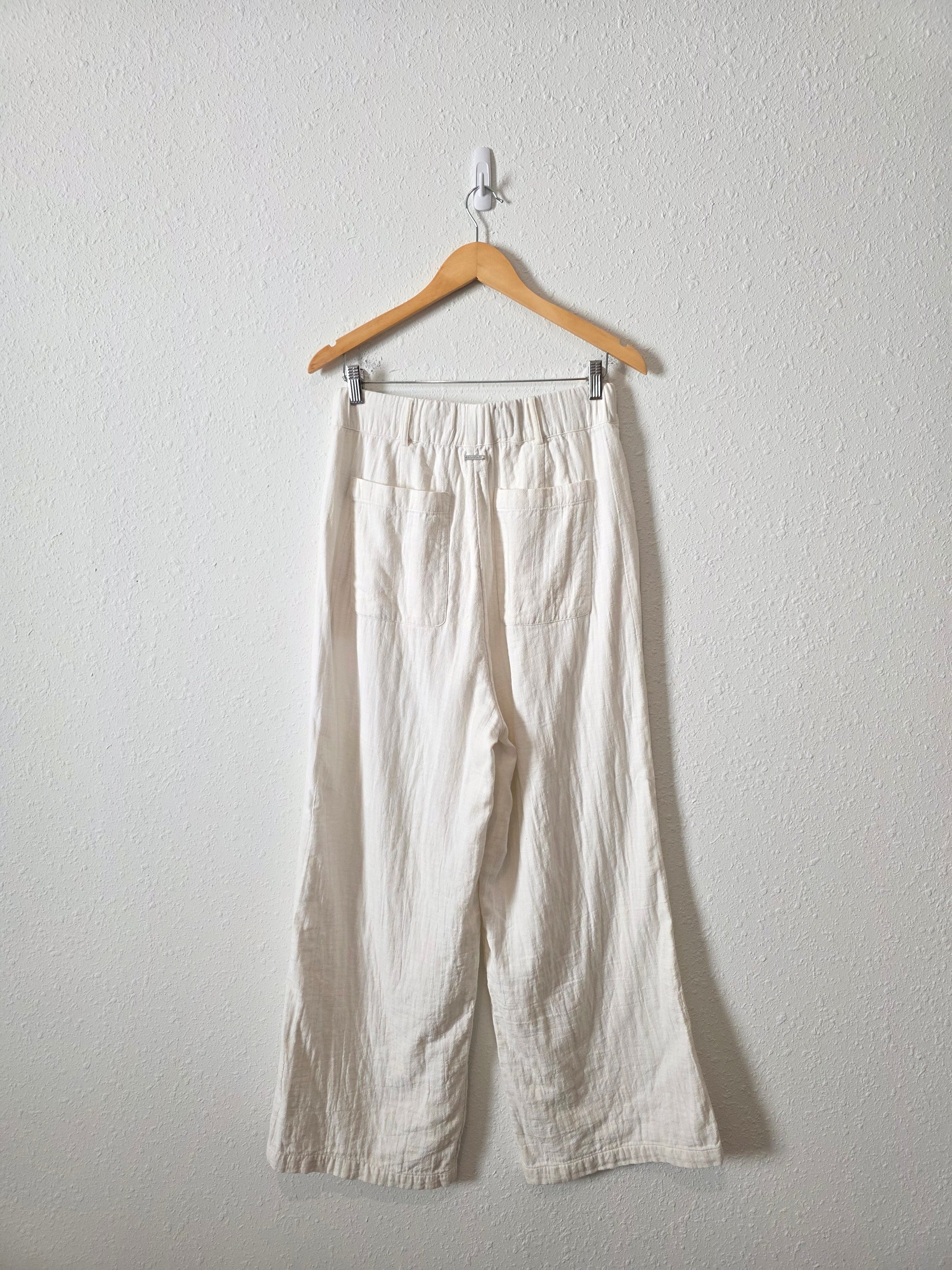 Billabong Wide Leg Cotton Pants (M)