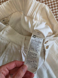 Billabong Wide Leg Cotton Pants (M)