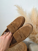 Cole Haan Leather Suede Loafers (7)
