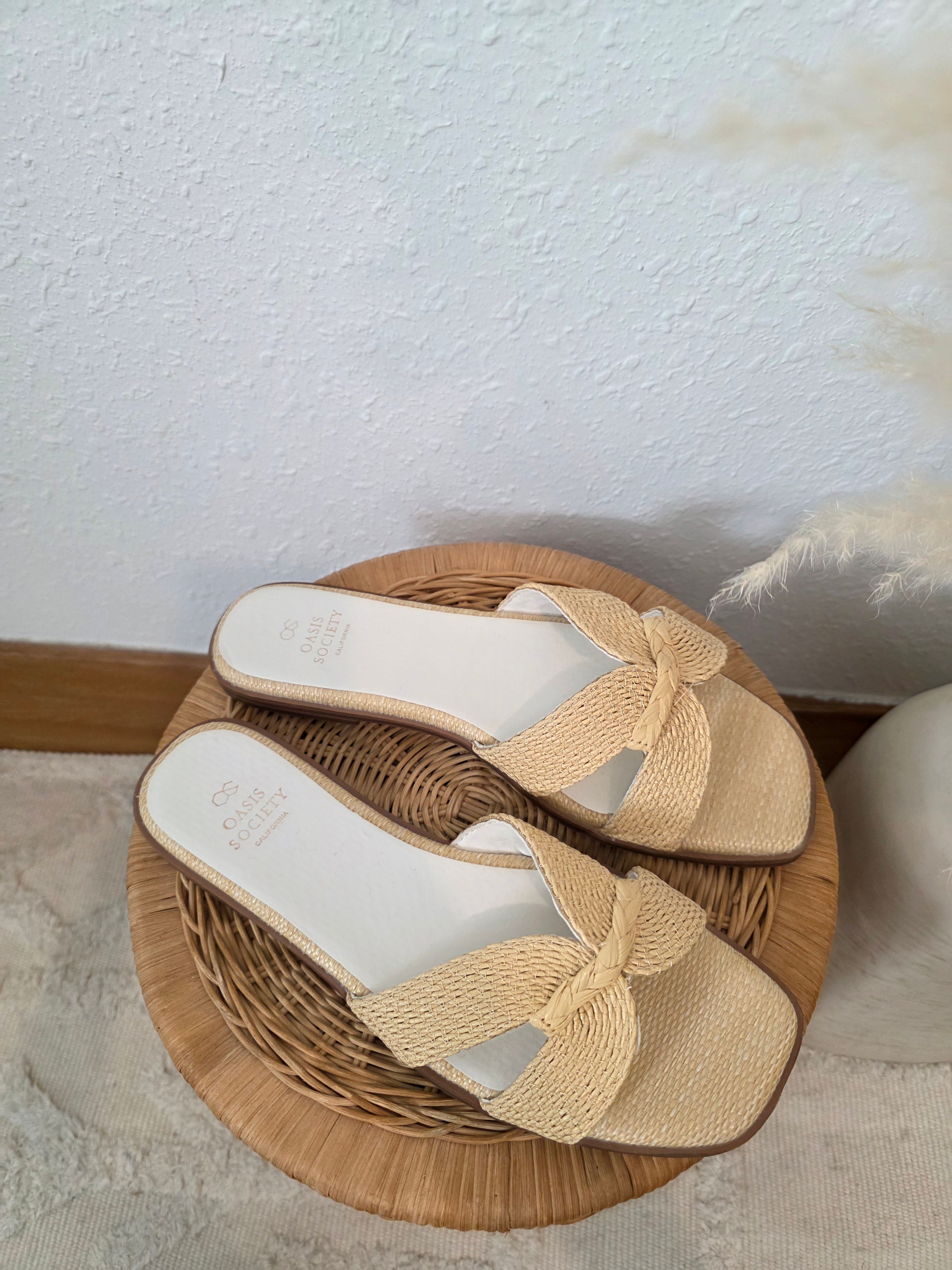 Oasis Society Raffia Sandals (10)