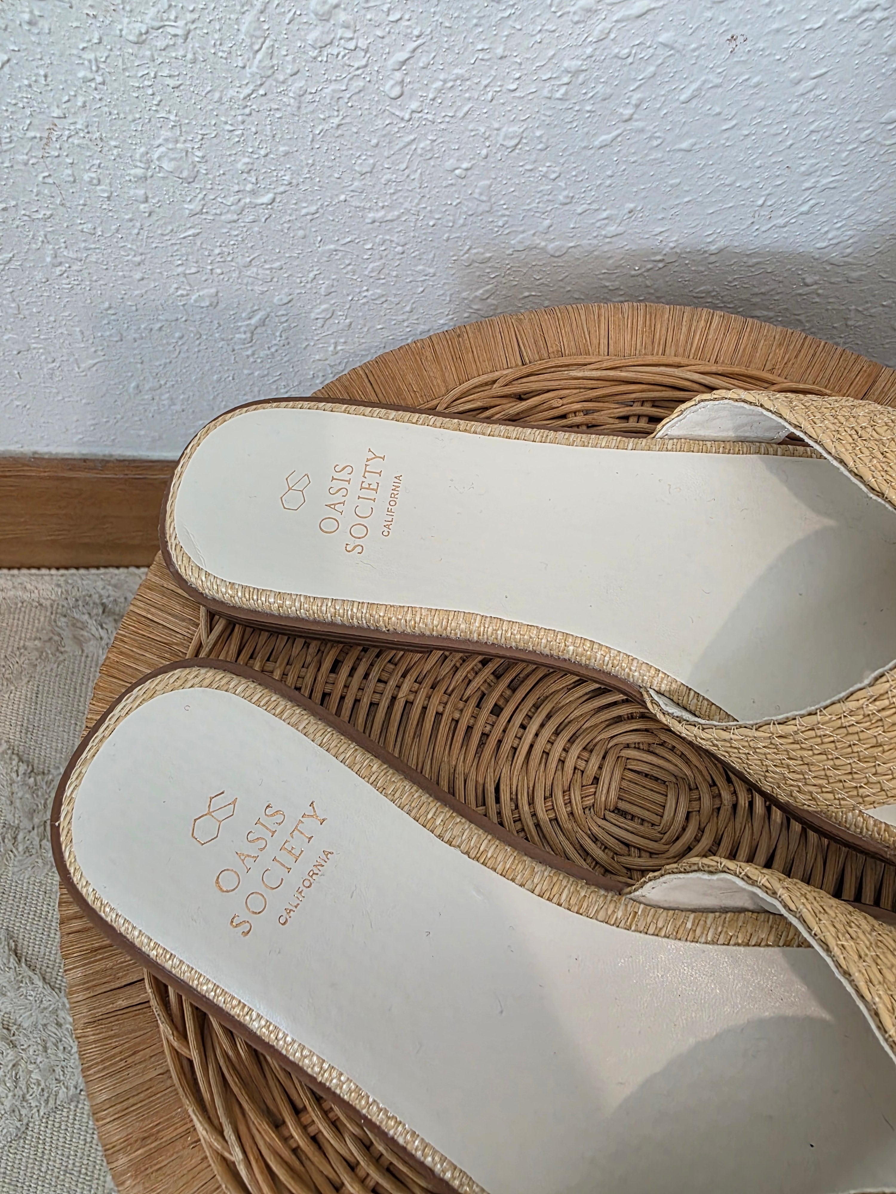 Oasis Society Raffia Sandals (10)