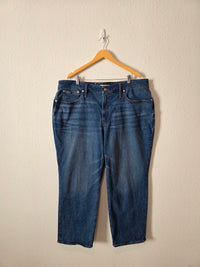 Madewell Curvy Perfect Vintage Straight Jean (22W)