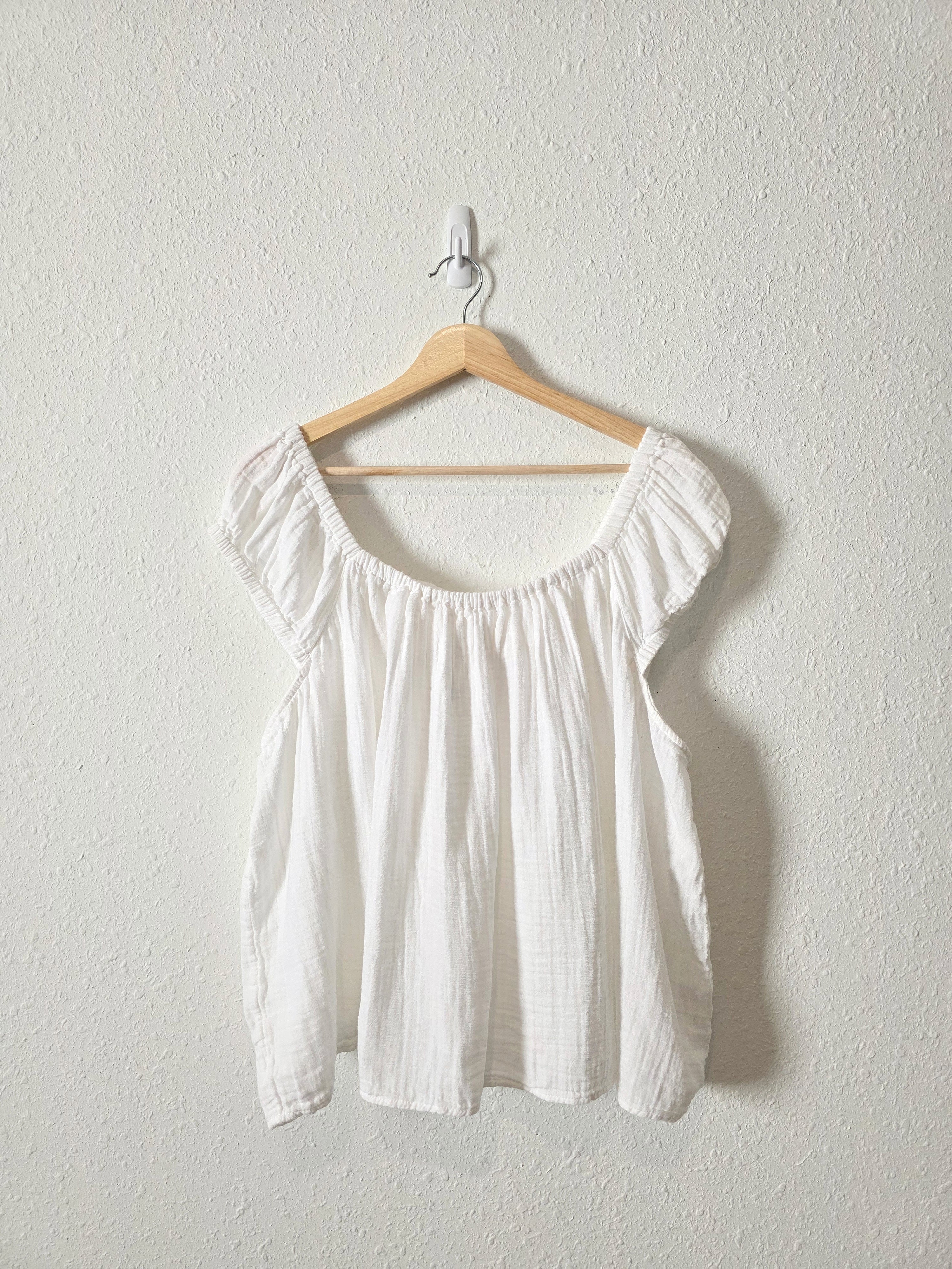 Cotton Gauze Tie Back Tank (XXL)