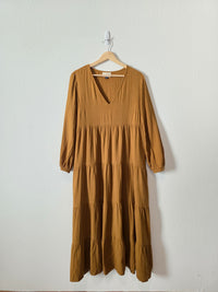 Cotton Gauze Maxi Dress (M)