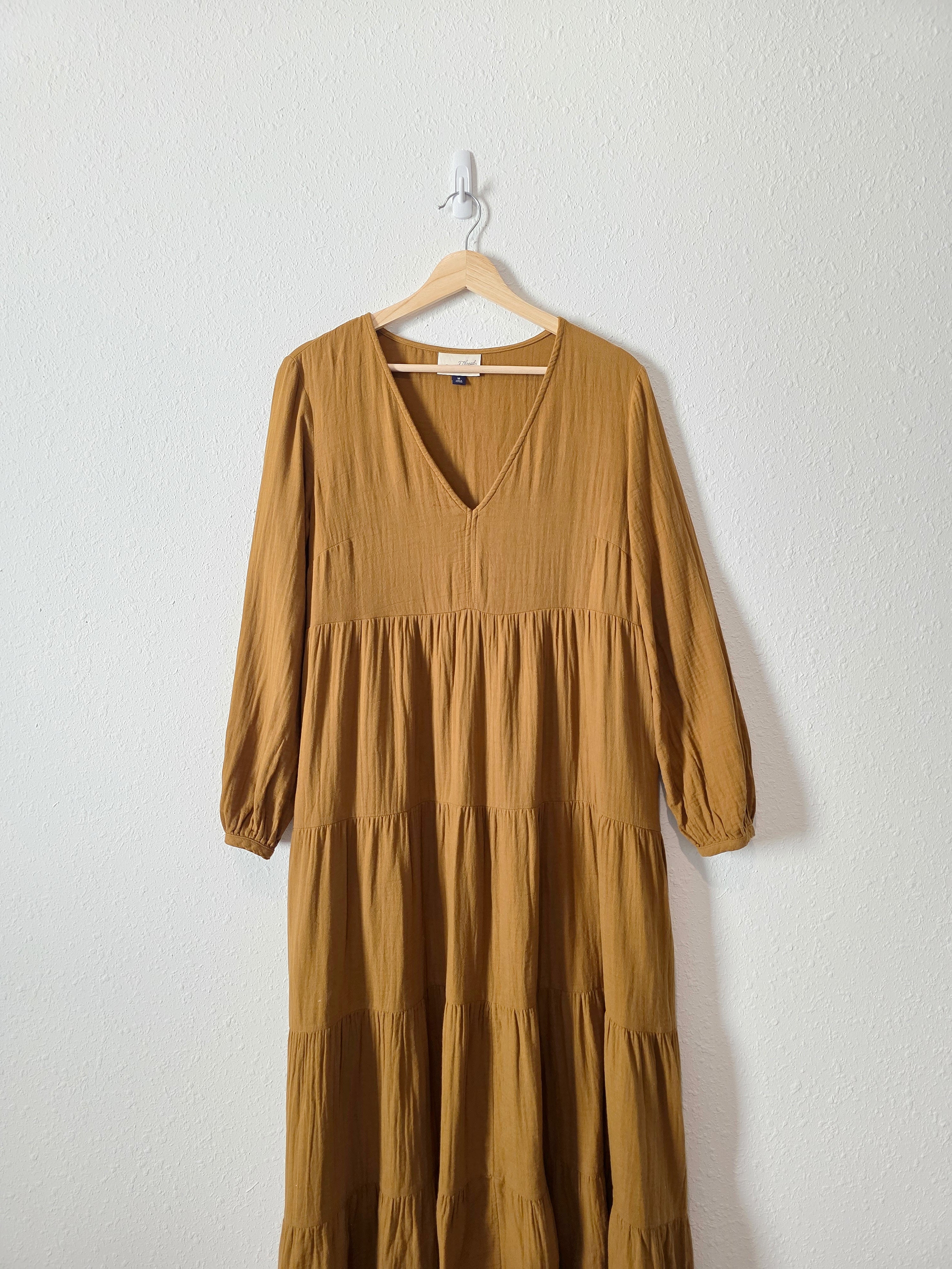 Cotton Gauze Maxi Dress (M)