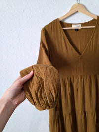 Cotton Gauze Maxi Dress (M)