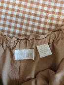 Vintage Wide Leg Silk Pants (XL)