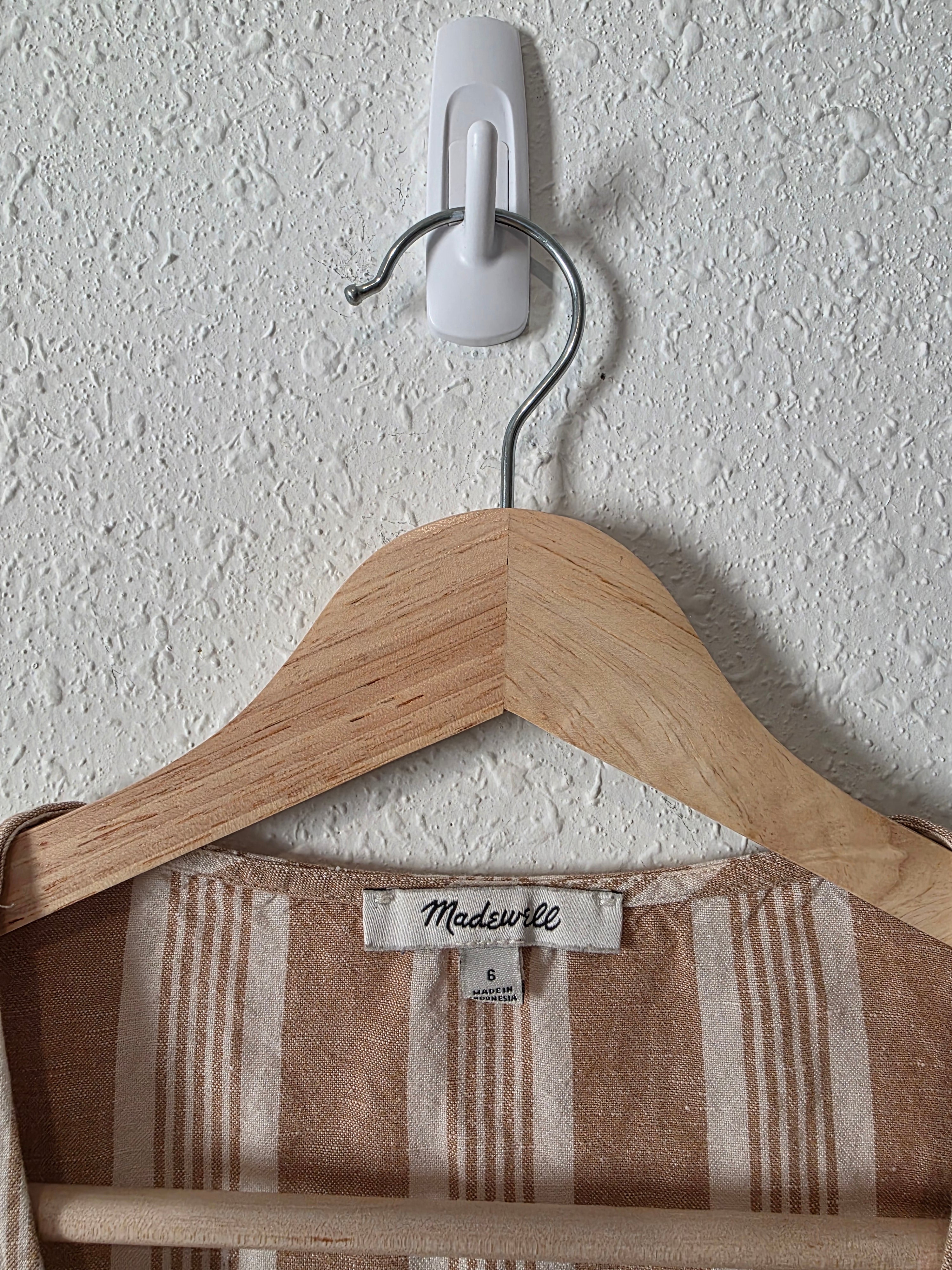 Madewell Striped Linen Blend Tank (6)