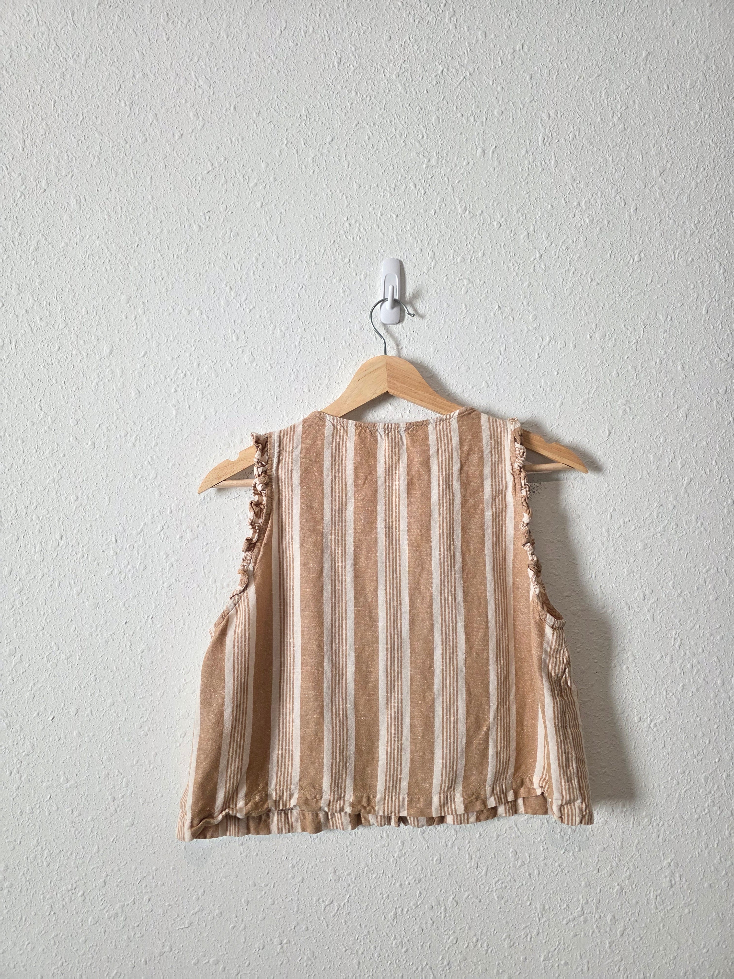 Madewell Striped Linen Blend Tank (6)
