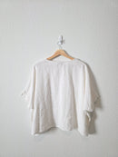 Sadie & Sage Oversized Cotton Top (M/L)