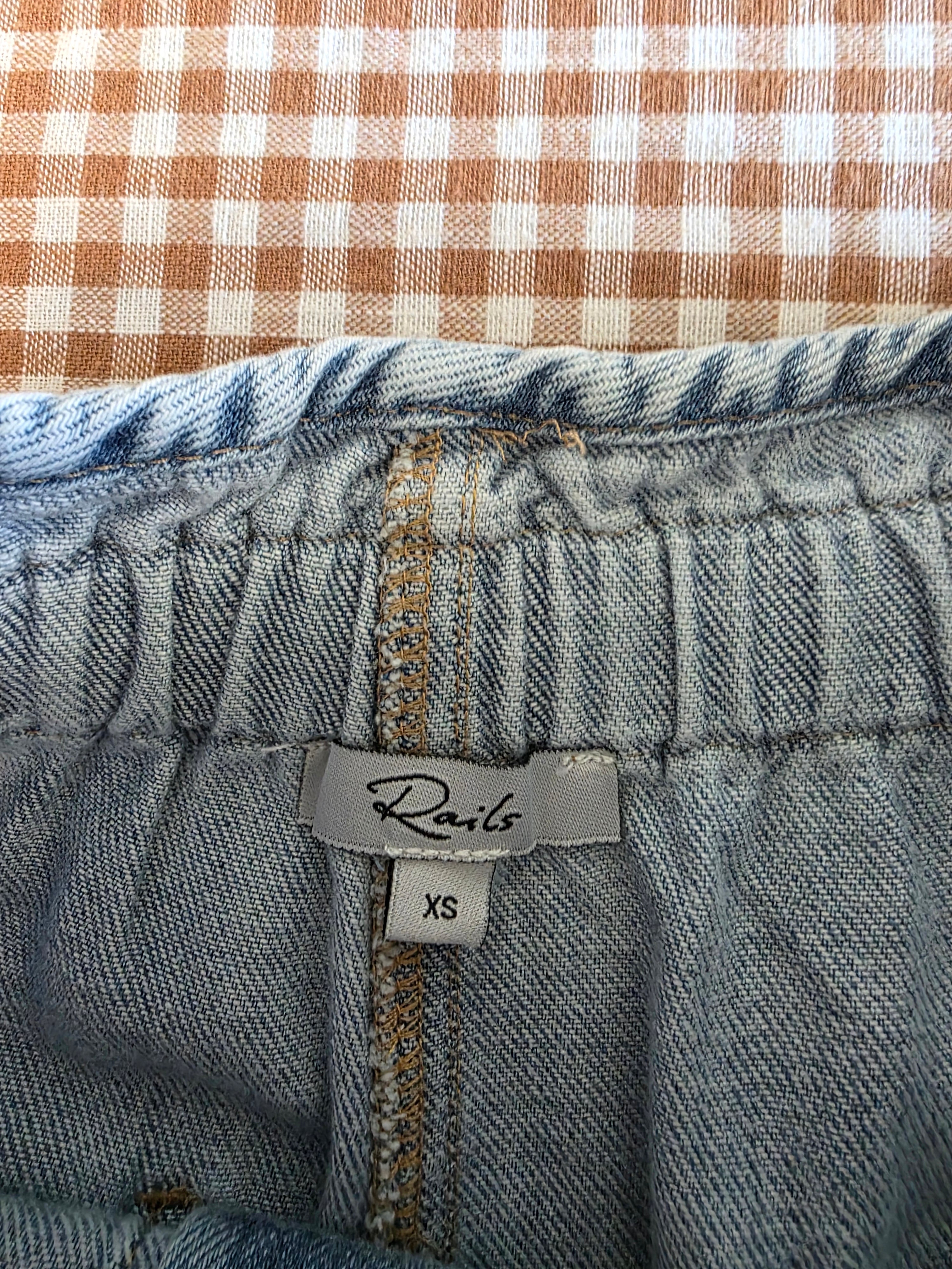 Rails Relaxed Drawstring Jeans (XS)