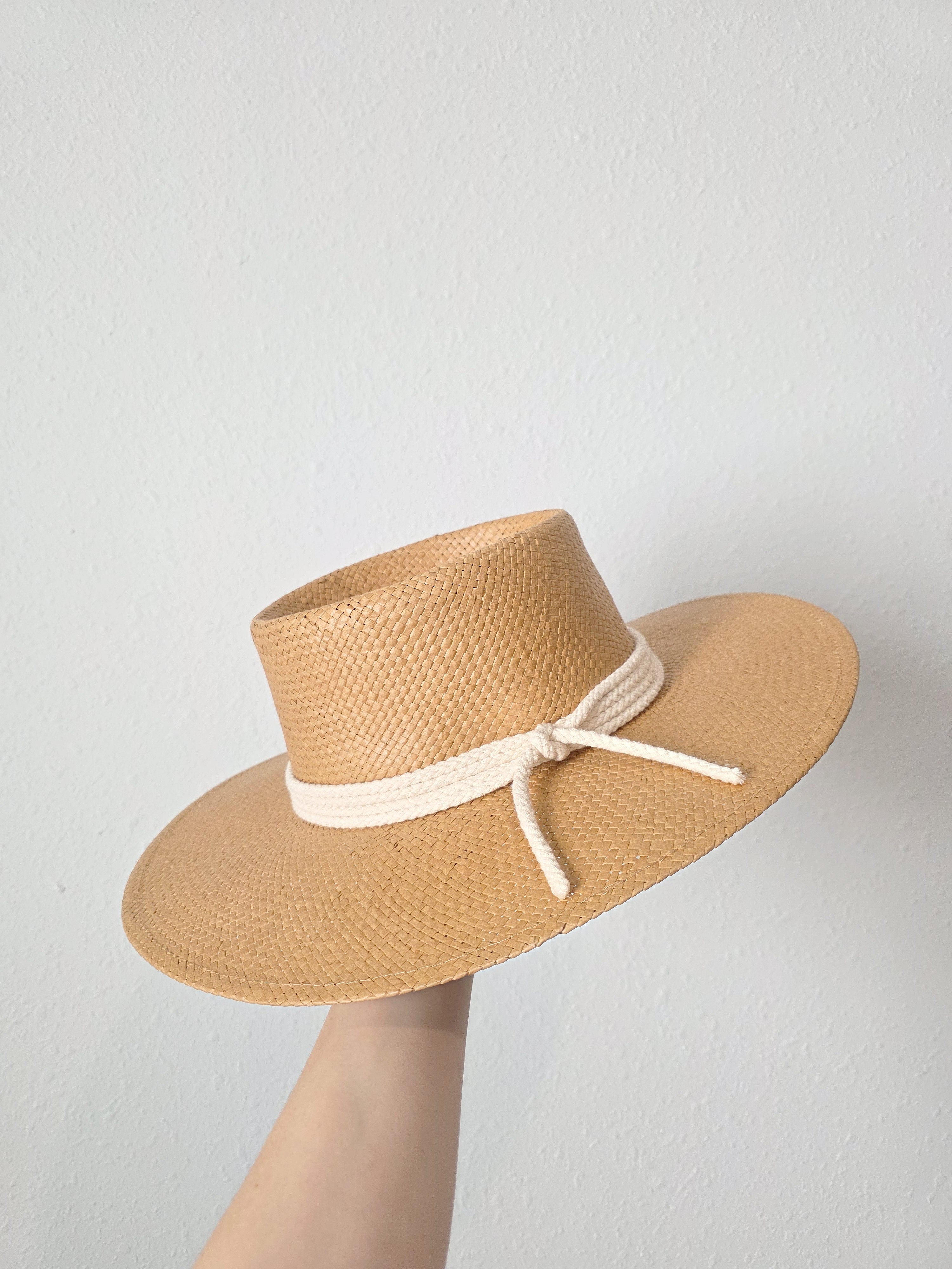Gigi Pip Circle Straw Hat (S/M)