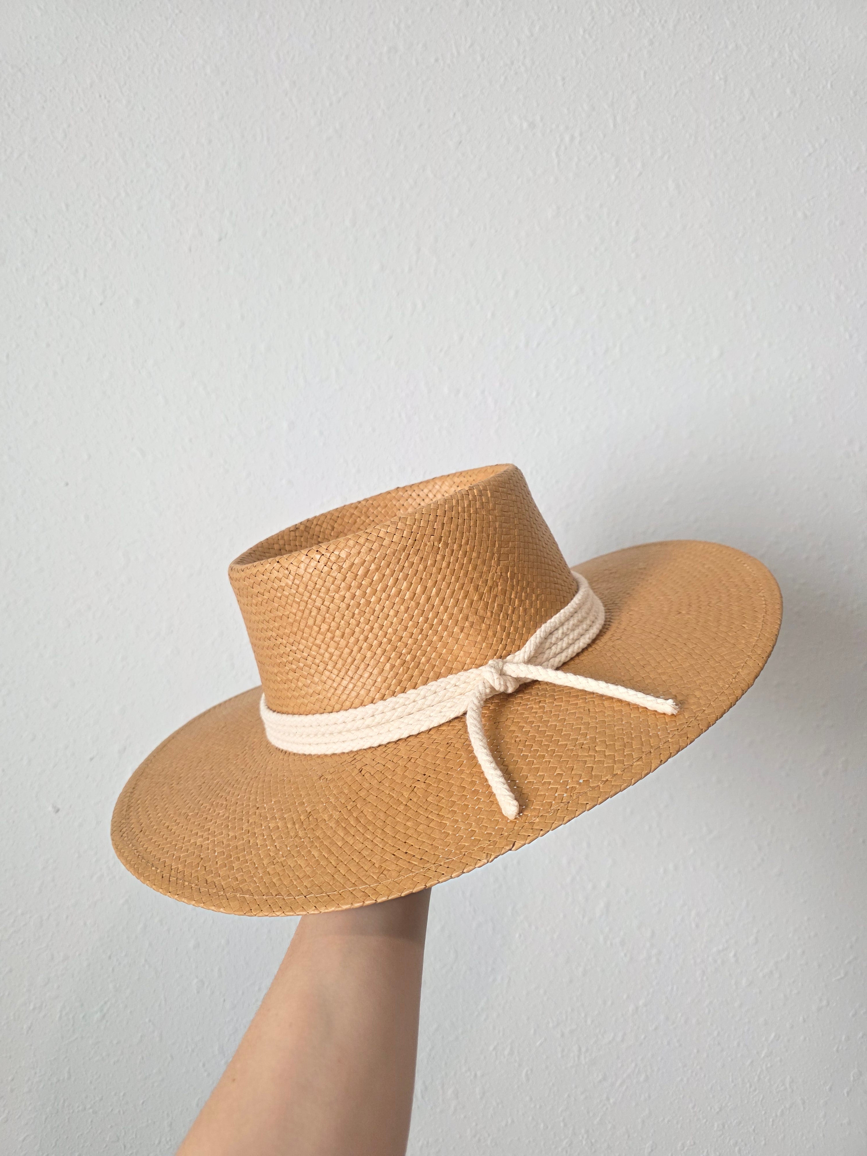 Gigi Pip Circle Straw Hat (S/M)