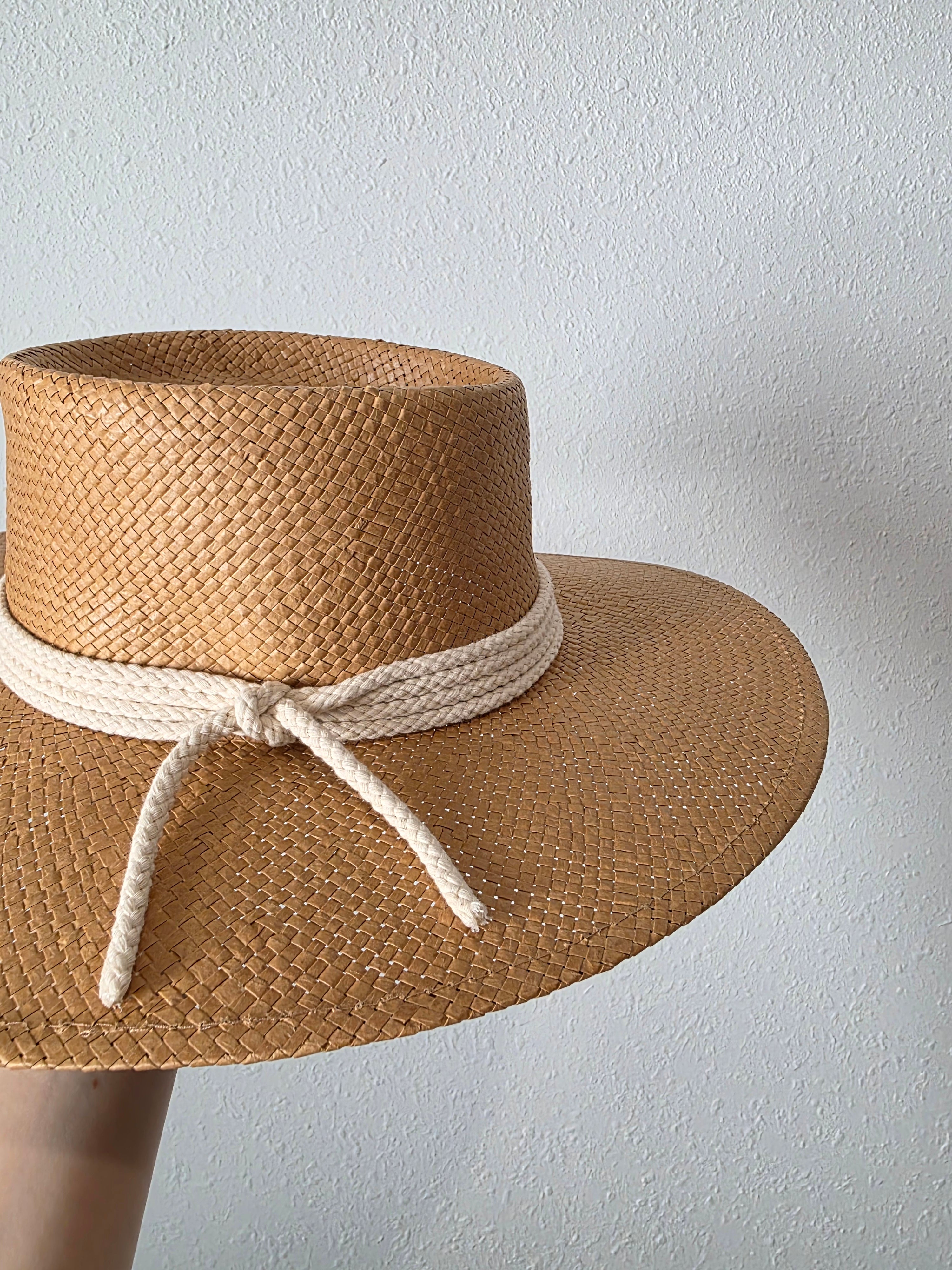 Gigi Pip Circle Straw Hat (S/M)