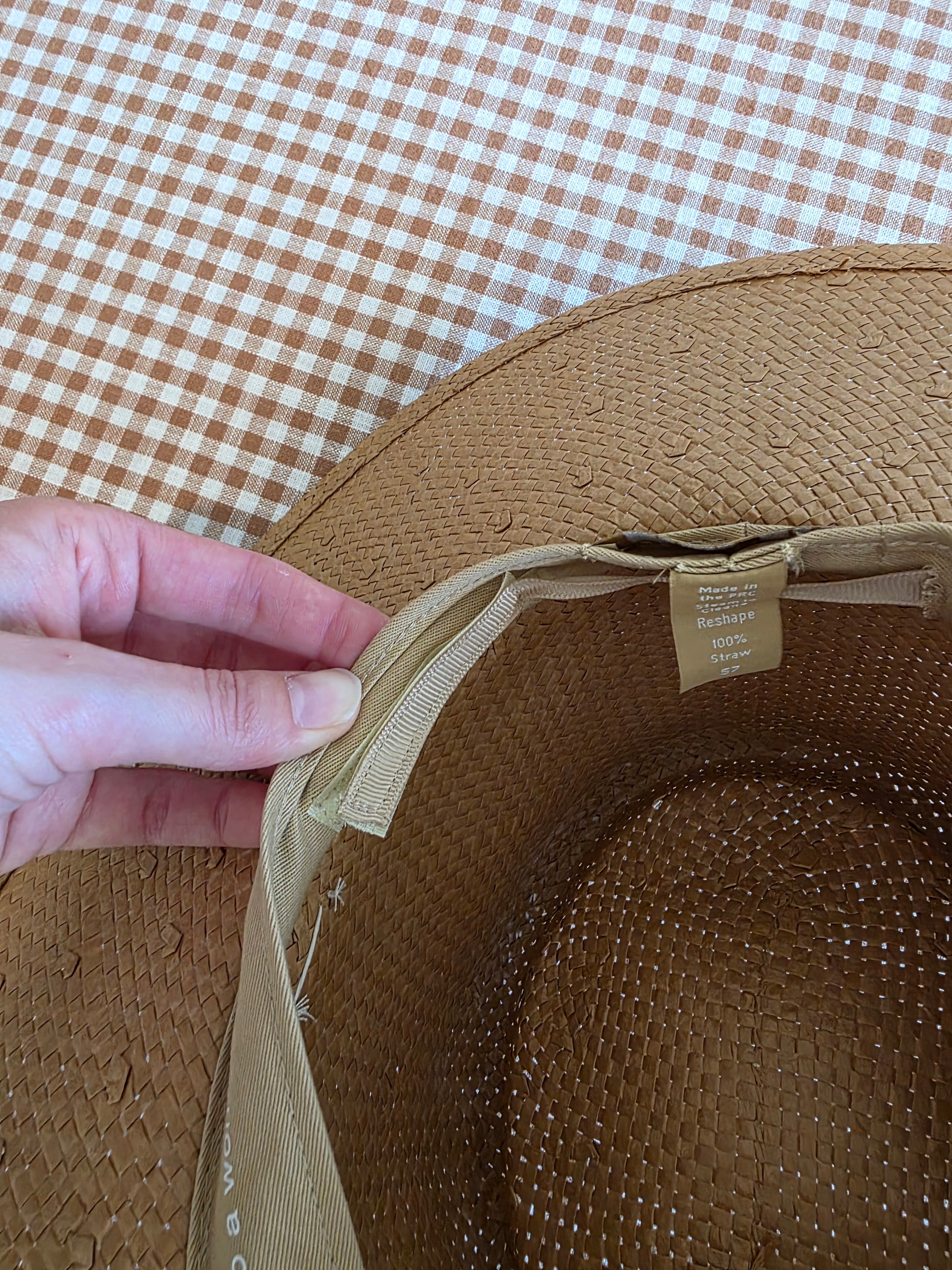 Gigi Pip Circle Straw Hat (S/M)