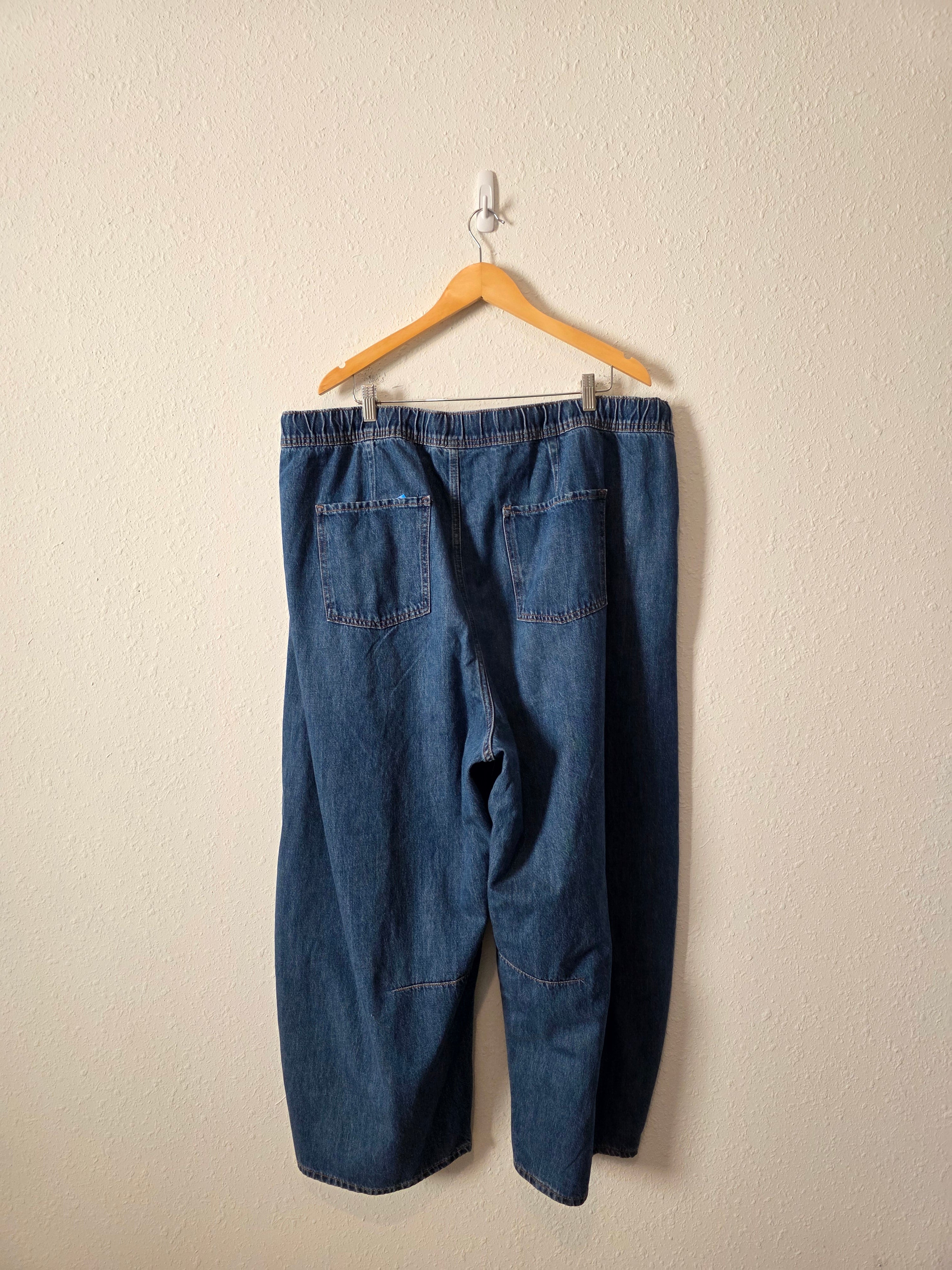 NEW Relaxed Barrel Easy Jeans (3X)